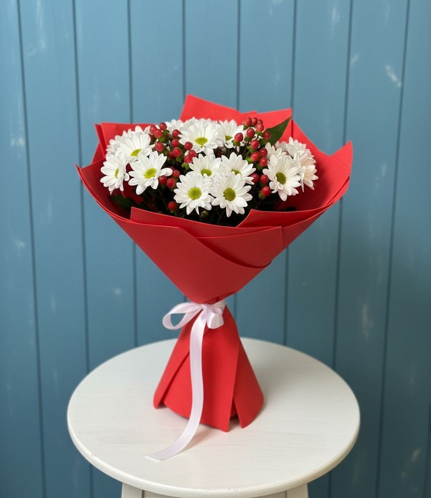 Букет цветов из: Хризантемы в Бугуруслане