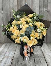 Букет цветов из:  Розы и Лизиантусы в Бугуруслане