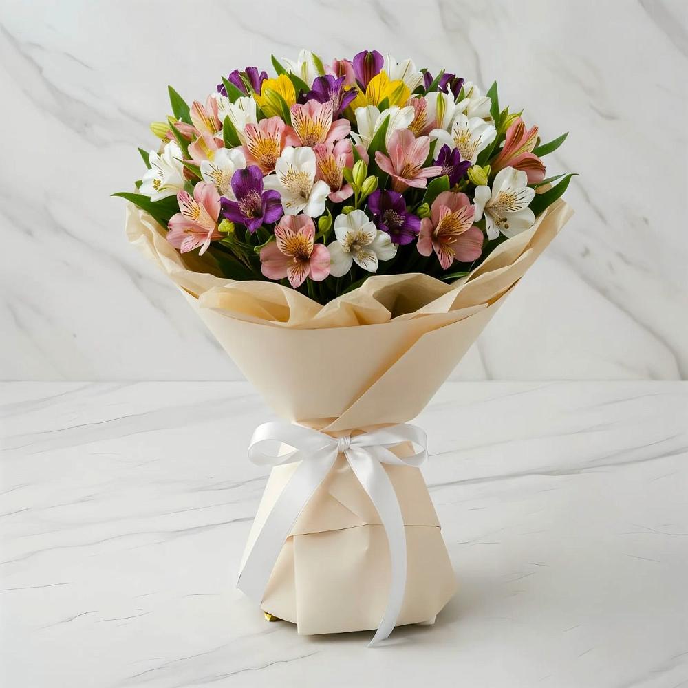 Букет цветов из: Альстромерии в Бугуруслане