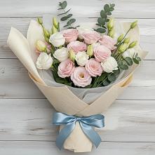 Букет цветов из:  Лизиантусы #REPLACE_PRED# Бугуруслане