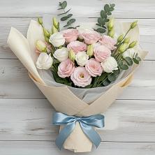 Букет цветов из:  Лизиантусы в Бугуруслане