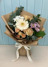 Букет цветов из:  Герберы и Хризантемы в Бугуруслане