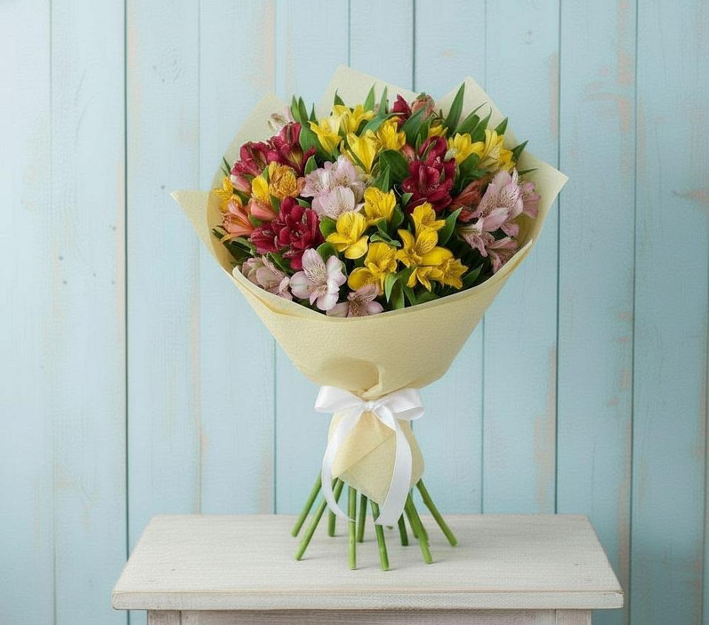 Букет цветов из: Альстромерии в Бугуруслане