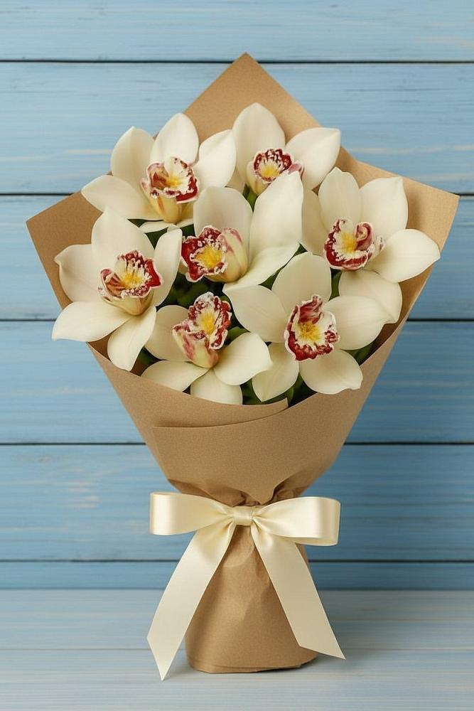 Букет цветов из: Орхидеи и Розы в Бугуруслане